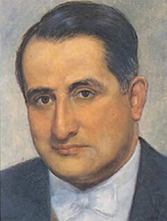 Portrait of Darío Echandía as president, 1945