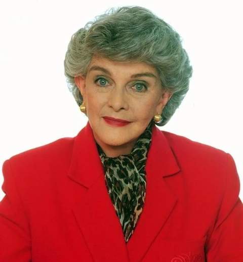 Retrato de Gloria Valencia, periodista colombiana