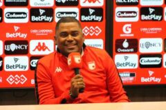 Hubert Bodhert coaching Independiente Santa Fe