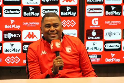 Hubert Bodhert coaching Independiente Santa Fe