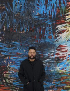Retrato de Oscar Murillo en 2022