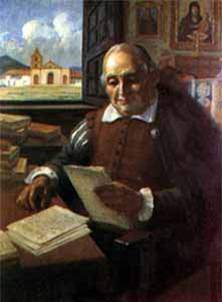 Retrato pintado de Juan Rodríguez Freyle